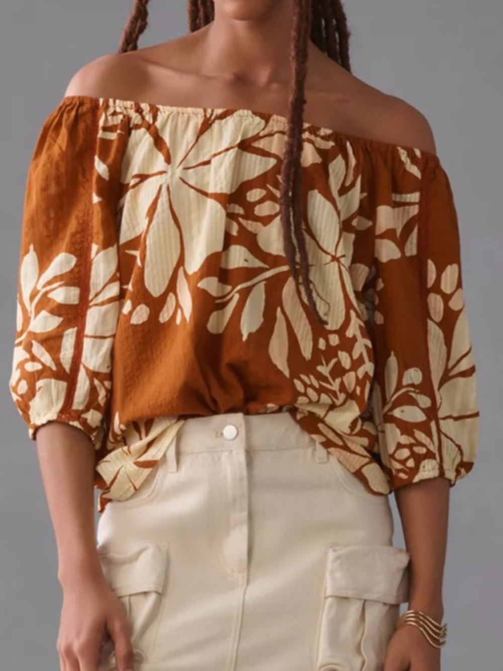 NWT Anthropologie Scoop Neck Blouse